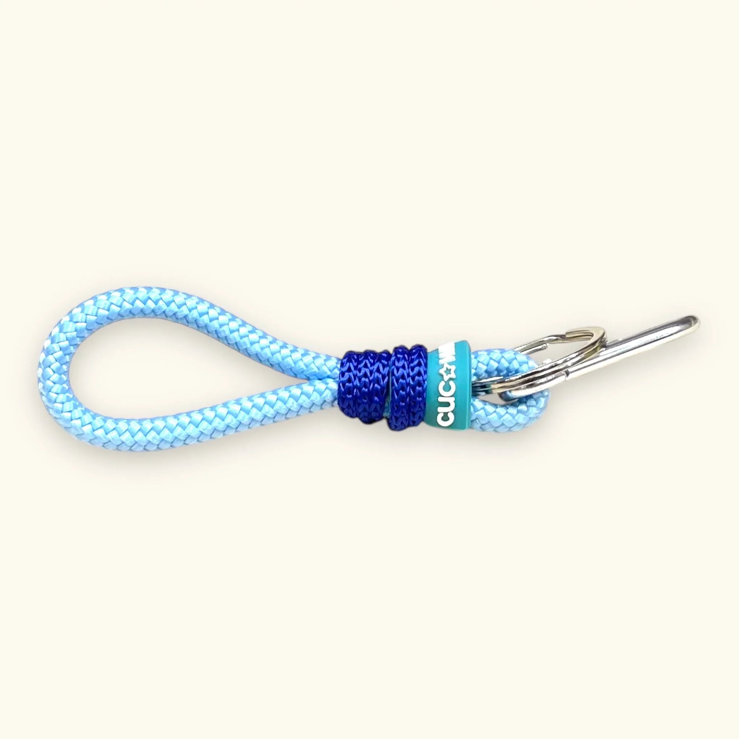 PORTA-CHAVES NAUTICO (S) BABY BLUE - Cucawik