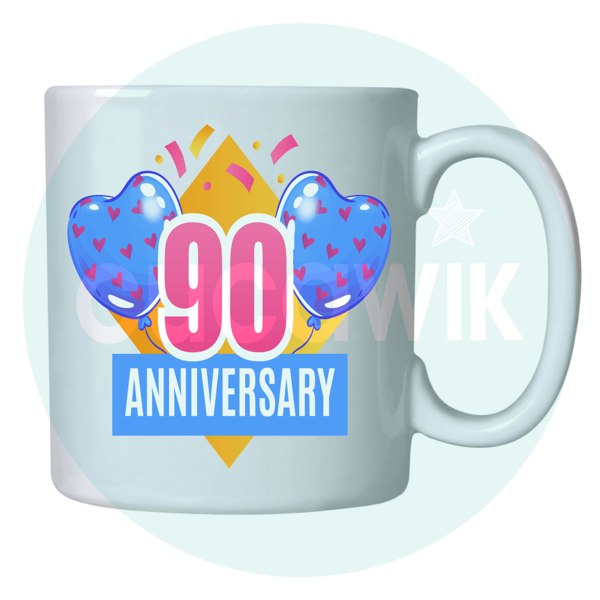 CANECAS ANIVERSÁRIOS - Cucawik