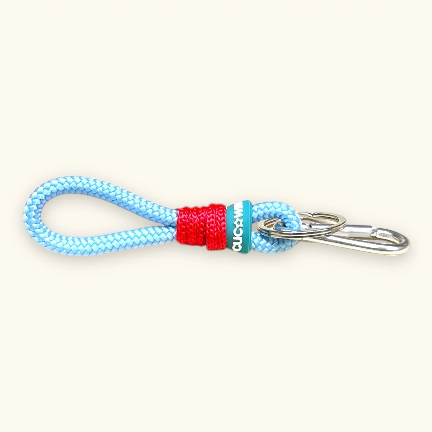 PORTA-CHAVES NAUTICO (S) BABY BLUE - Cucawik