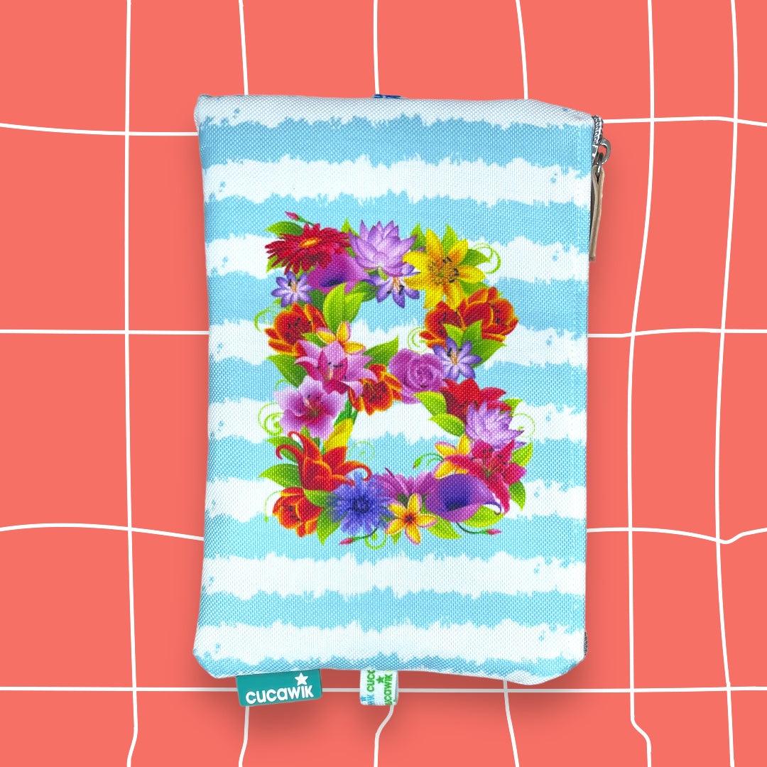 BOLSA/ESTOJO POPPY FLORES - Cucawik