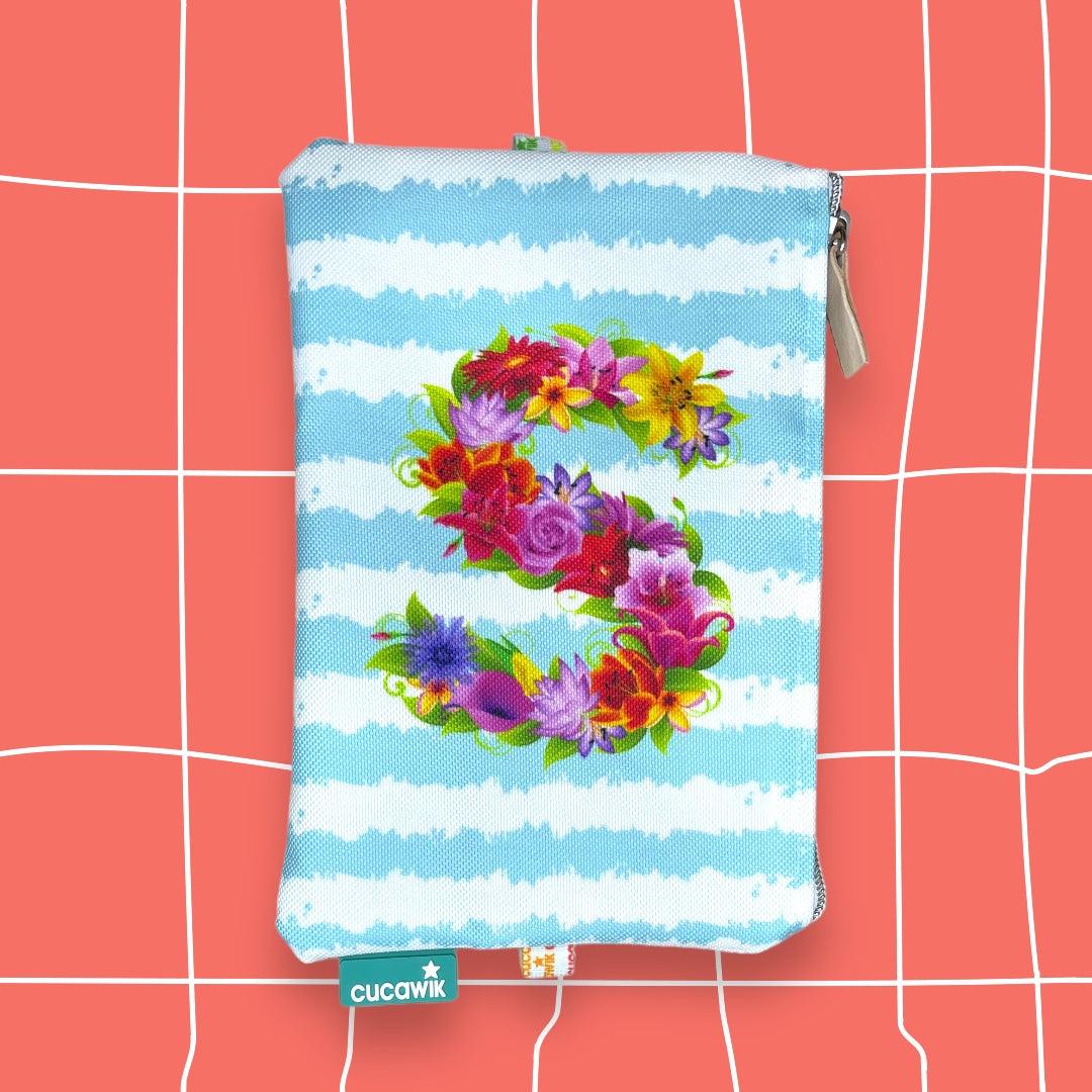 BOLSA/ESTOJO POPPY FLORES - Cucawik