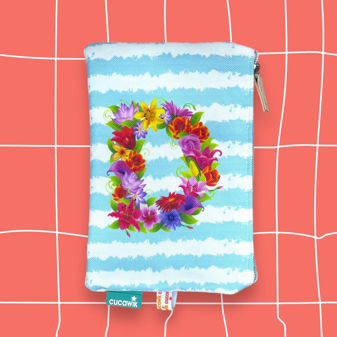 BOLSA/ESTOJO POPPY FLORES - Cucawik