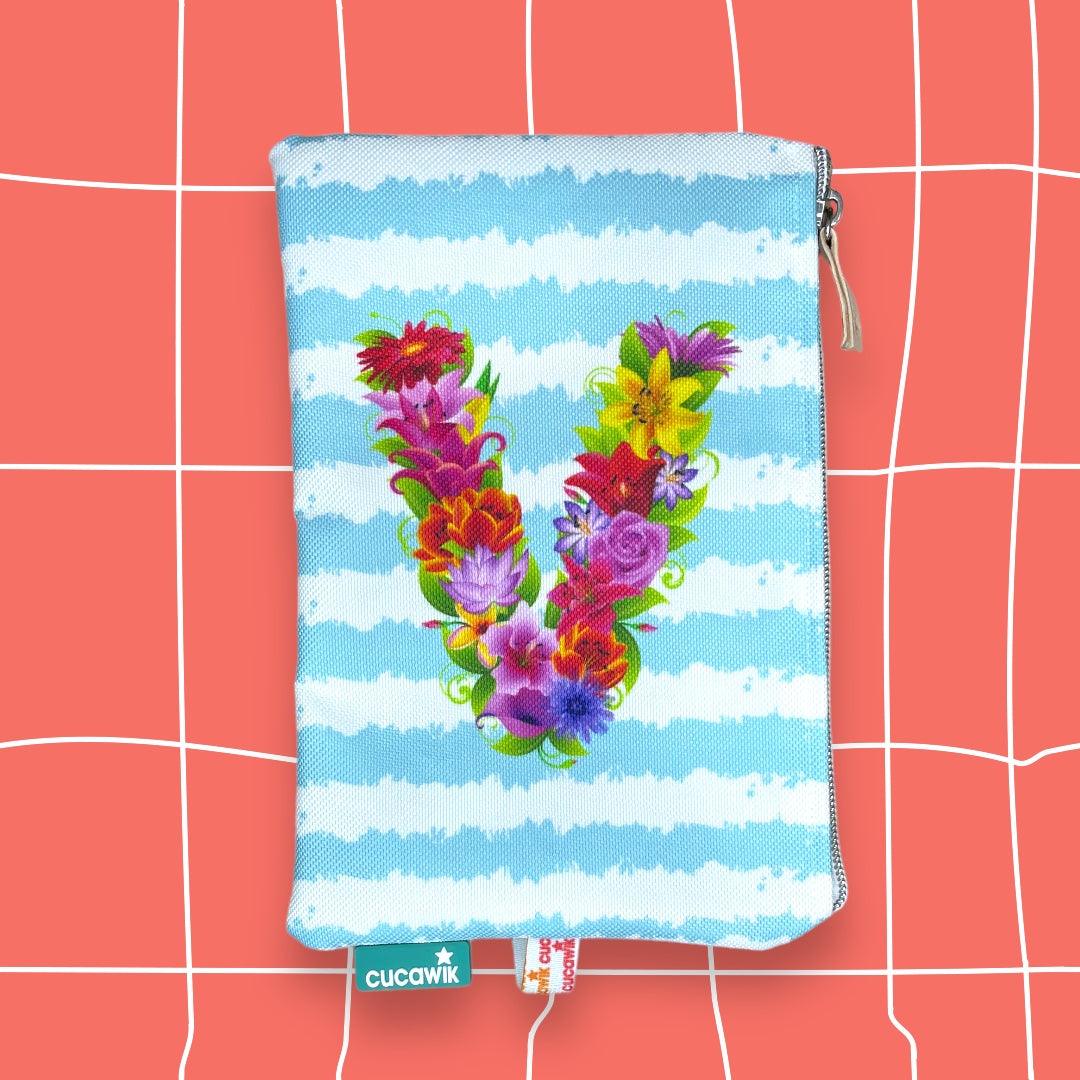 BOLSA/ESTOJO POPPY FLORES - Cucawik