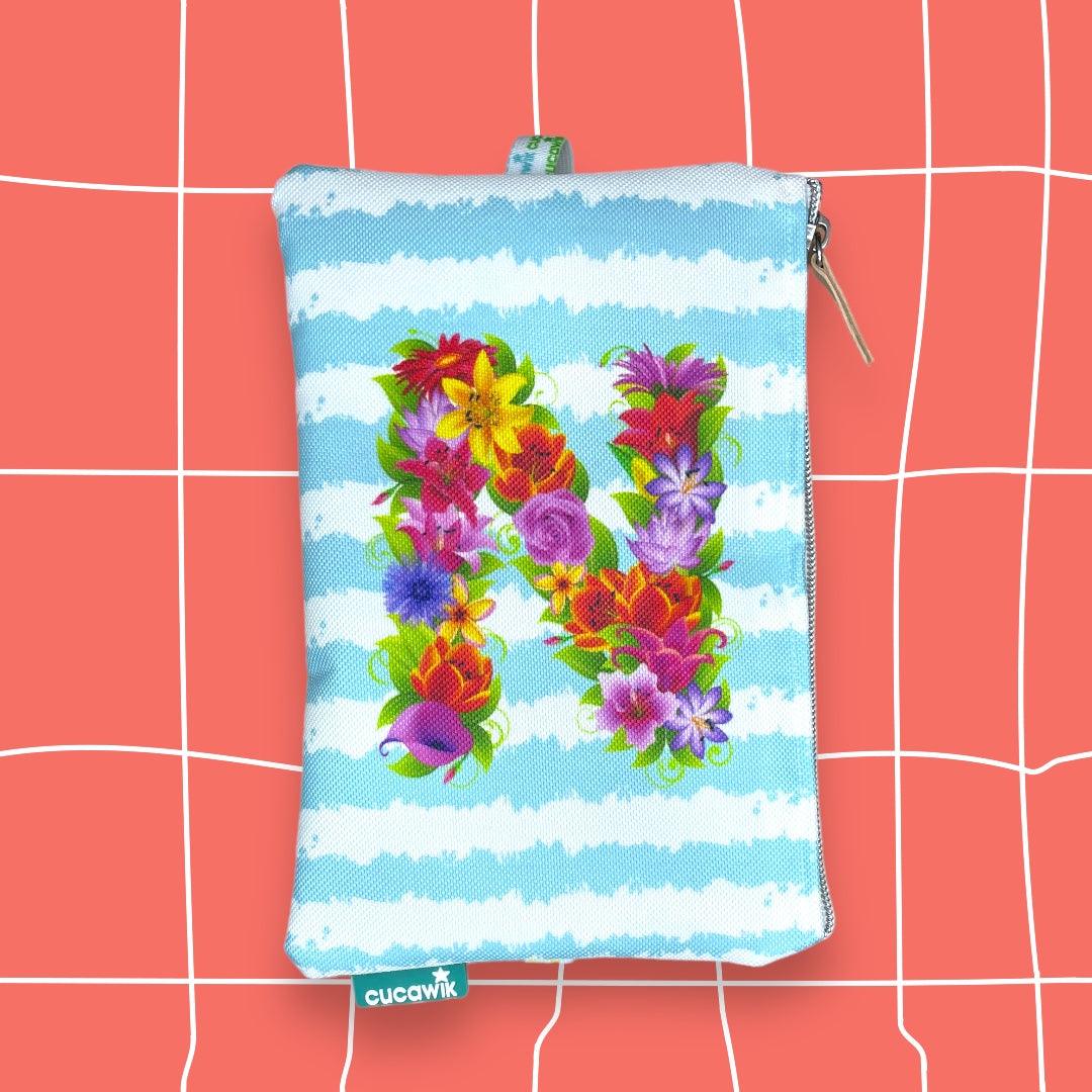 BOLSA/ESTOJO POPPY FLORES - Cucawik