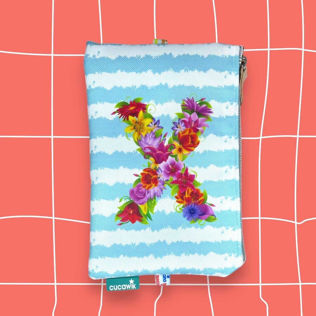 BOLSA/ESTOJO POPPY FLORES - Cucawik