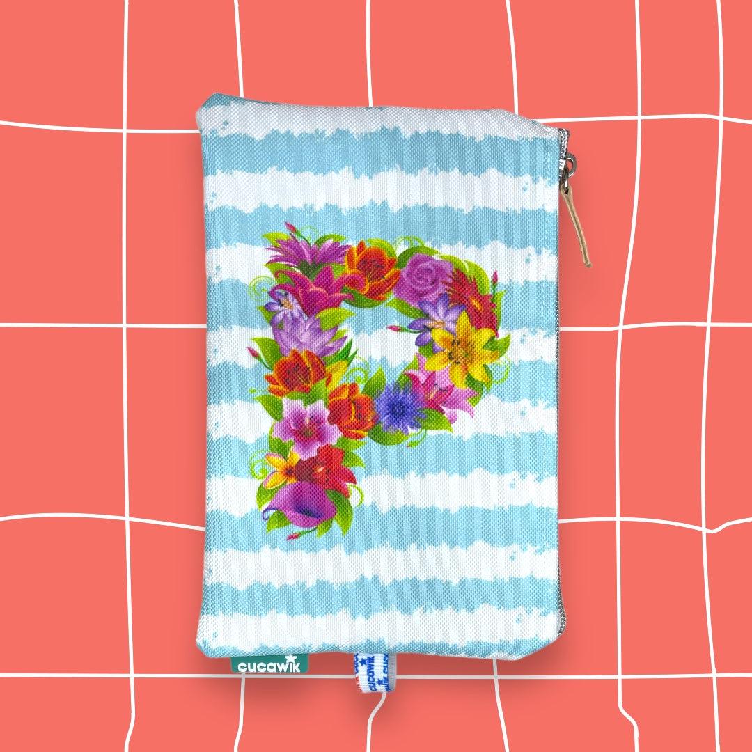 BOLSA/ESTOJO POPPY FLORES - Cucawik