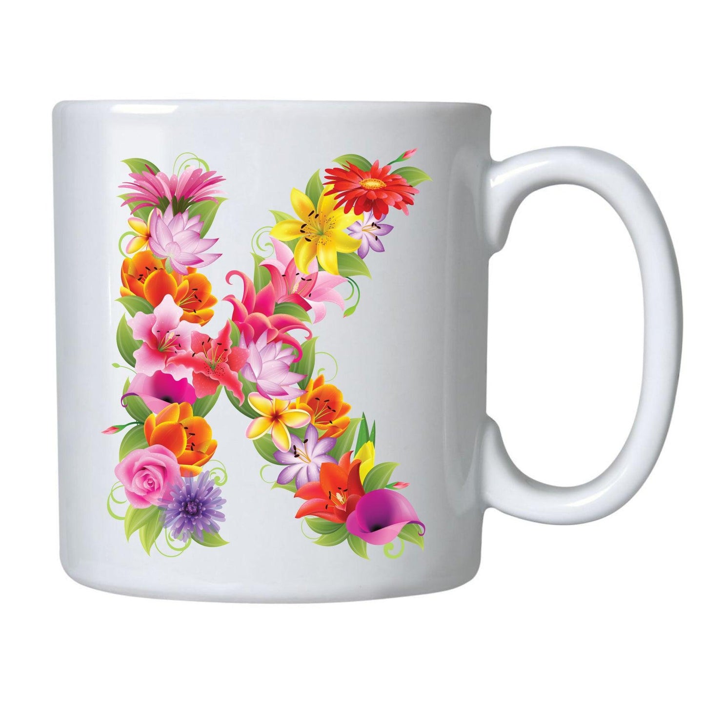 CANECAS LETRAS FLORES - Cucawik