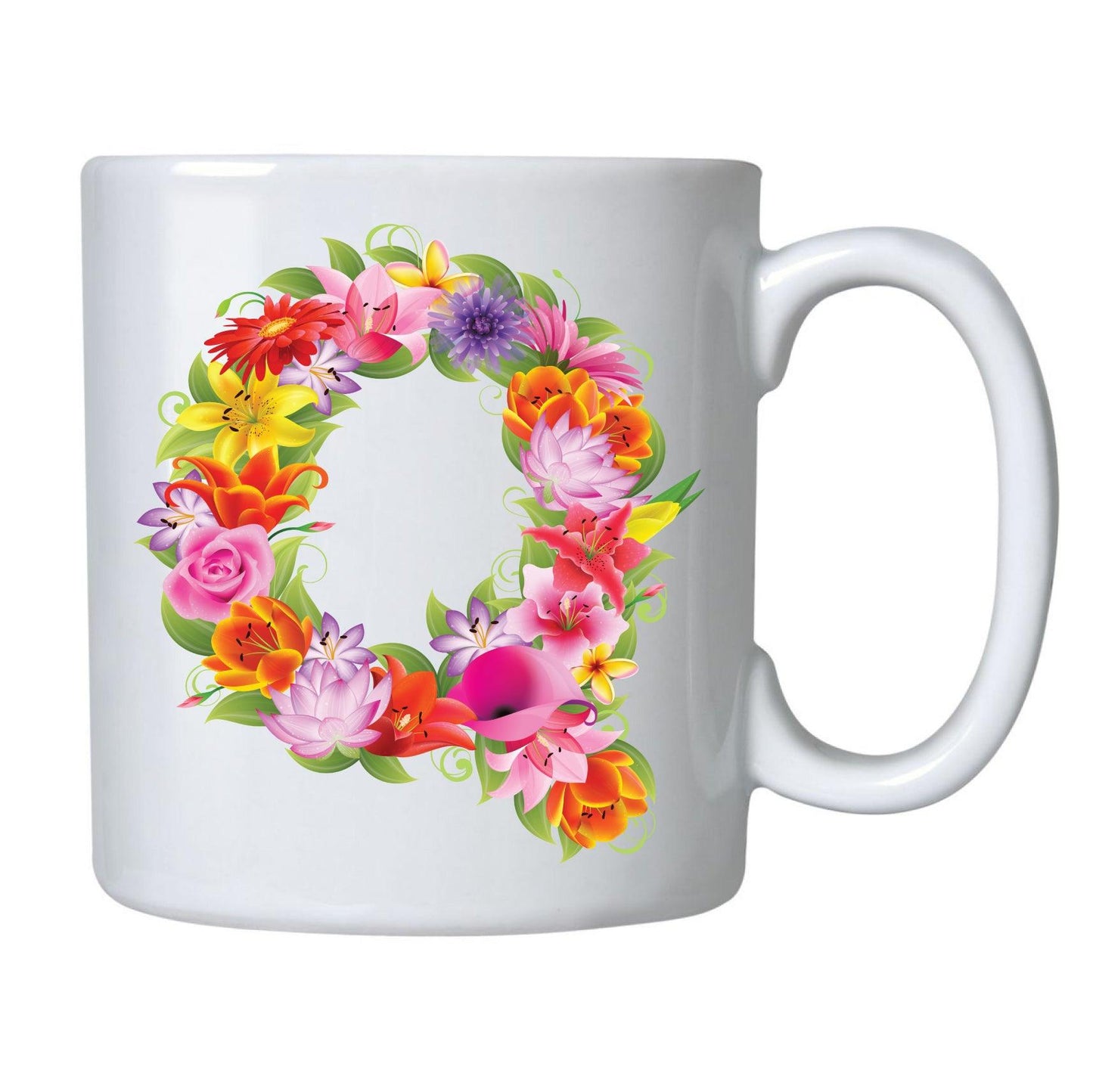 CANECAS LETRAS FLORES - Cucawik