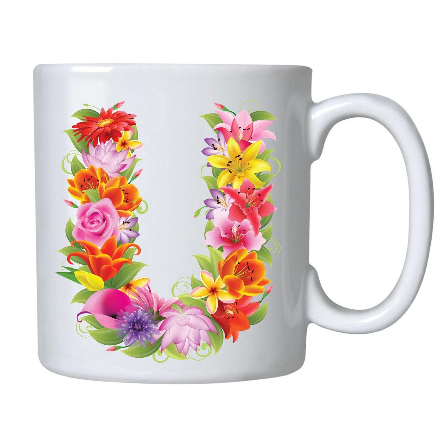 CANECAS LETRAS FLORES - Cucawik