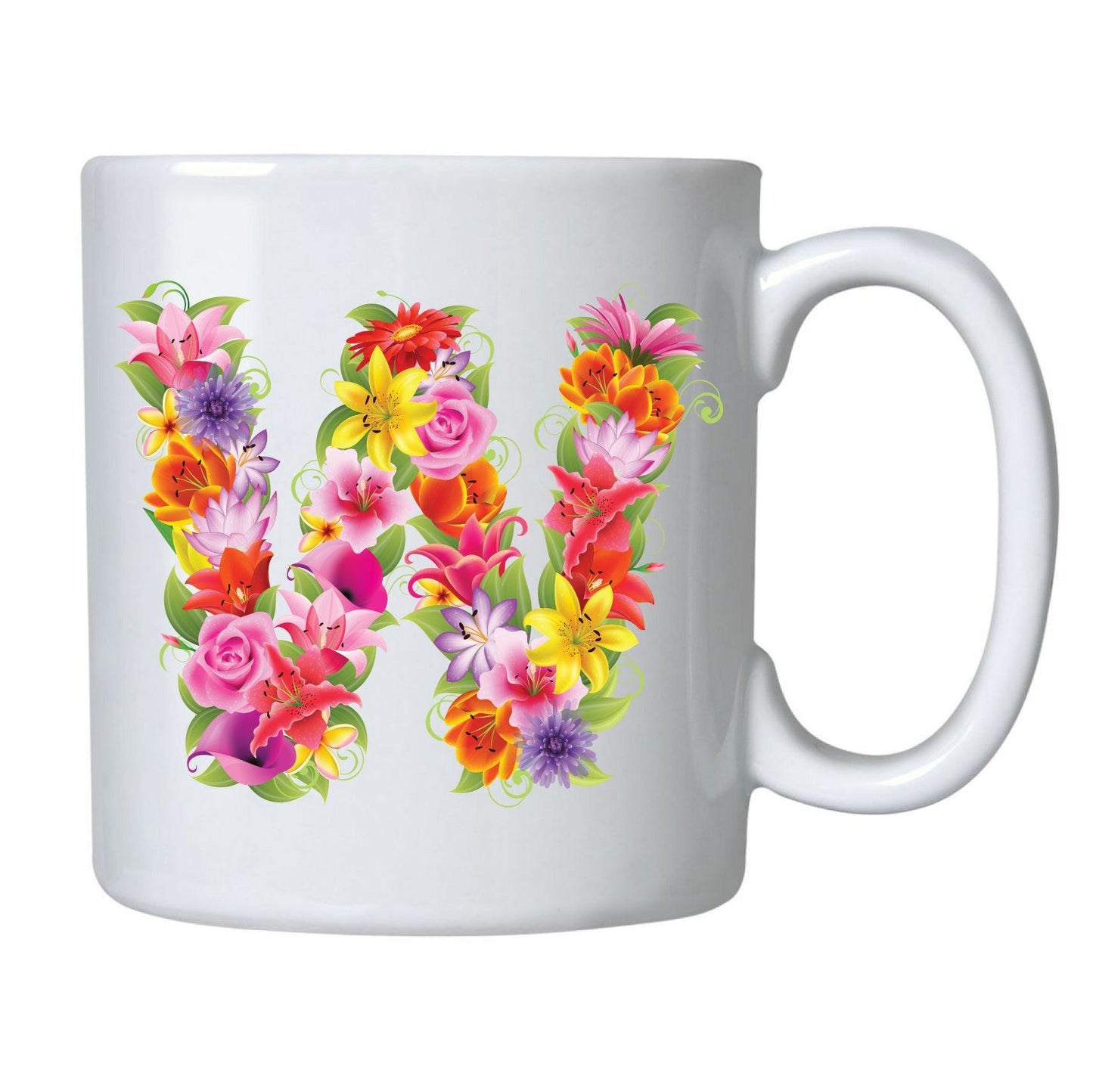 CANECAS LETRAS FLORES - Cucawik