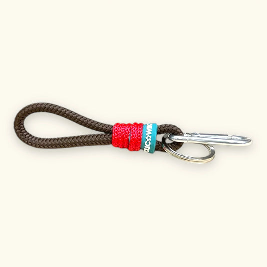 PORTA-CHAVES NAUTICO (S) BROWN - Cucawik