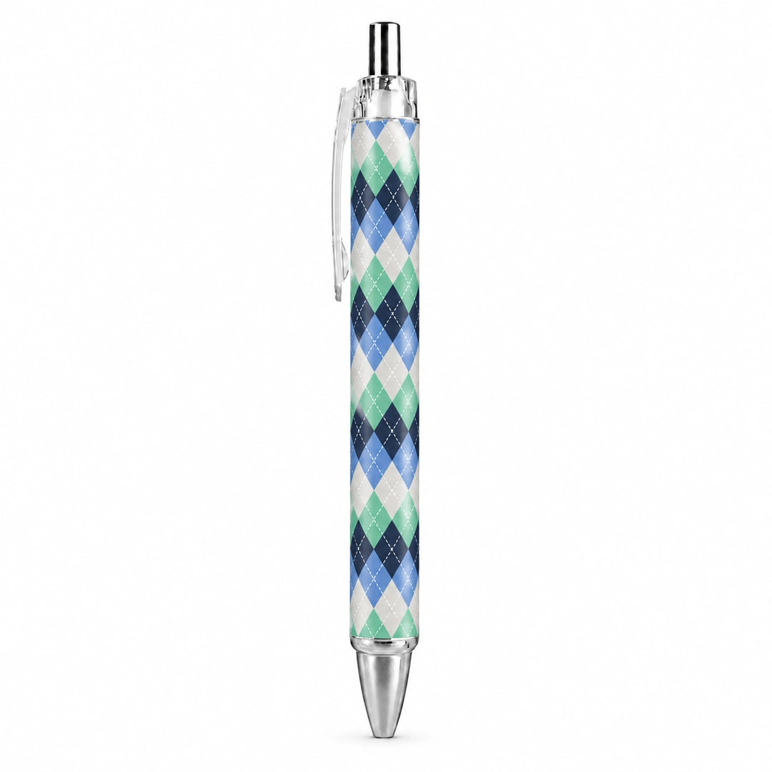 Caneta Esferográfica Argyle Azul Verde | Cucawik
