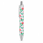 Caneta Esferográfica Corações Cacto Floral | Cucawik