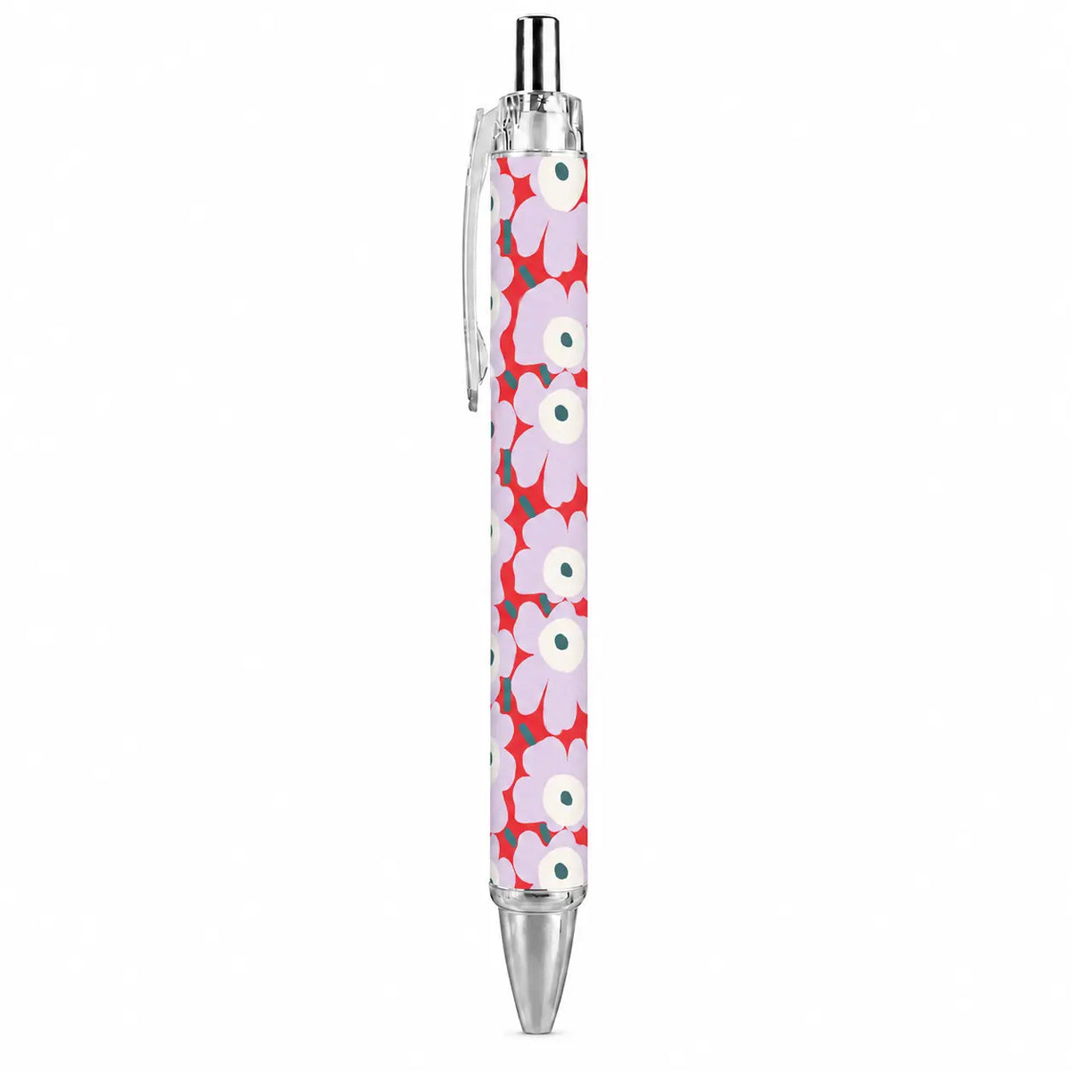 Caneta Esferográfica Margaridas Escandinavas Rosa | Cucawik