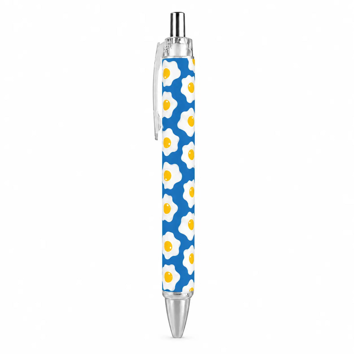 Caneta Esferográfica Ovos Estrelados Azul | Cucawik