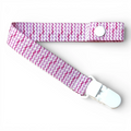 Fita de Chucha Baby Chevron Rosa Aguarela