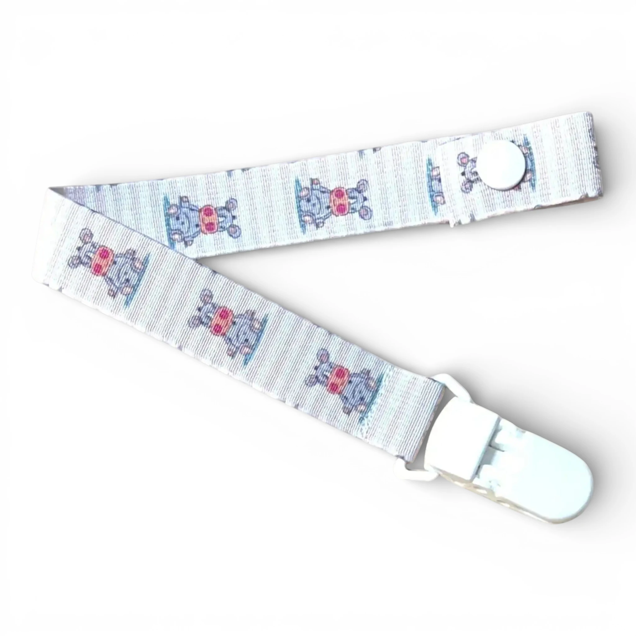 Fita de Chucha Baby Infantil Rinocerontes