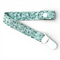 Fita de Chucha Baby Margaridas Verde Cinzento
