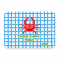 Íman Rectangular com Frase "Feeling Crabby? Hugs!"
