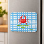 Íman de frigorífico Feeling Crabby? Hugs! em ambiente de cozinha