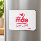 Íman de frigorífico Melhor Mãe do Mundo em ambiente de cozinha