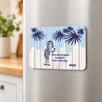 Íman de frigorífico Tudo na Vida é uma Questão de Perspectiva, Procura o Melhor Ângulo em ambiente de cozinha
