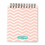 Contracapa do Bloco Argolas Liso Boneca e Frase "Back To School"