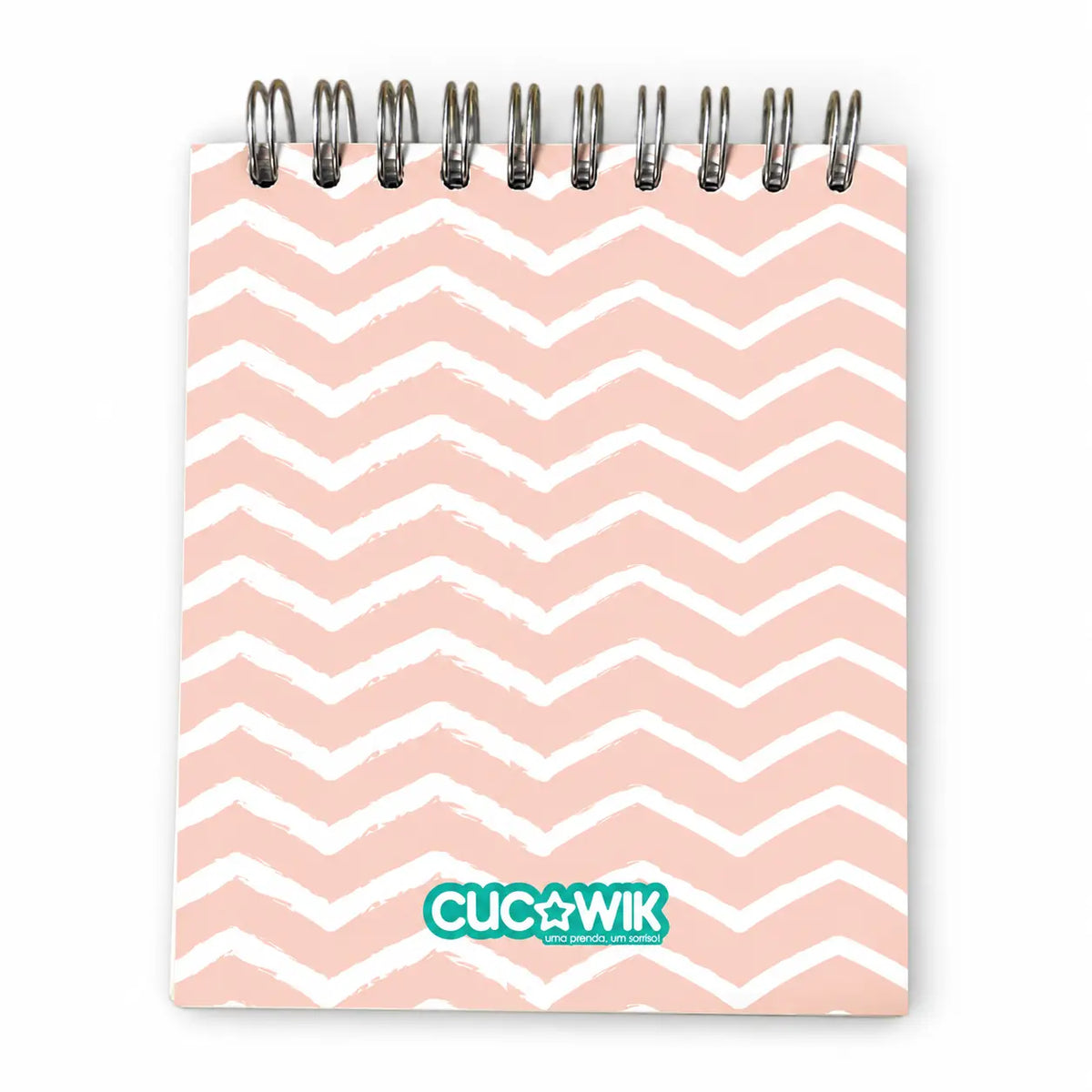 Contracapa do Bloco Argolas Liso Boneca e Frase "Back To School"