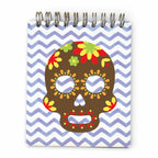 Bloco Argolas Liso Caveira Mexicana