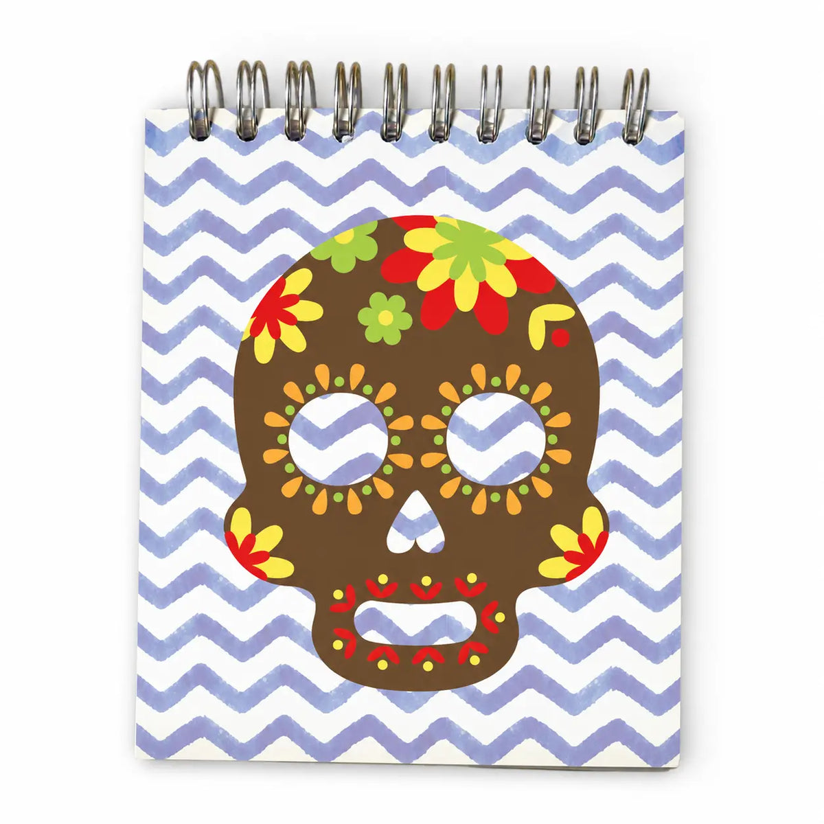 Bloco Argolas Liso Caveira Mexicana