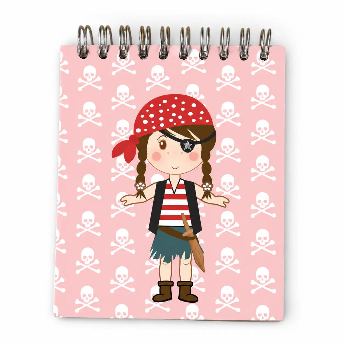 Bloco Argolas Liso Pirata Famosa Anne Bonny
