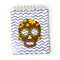 Bloco de Argolas Liso Caveira Mexicana | Cucawik
