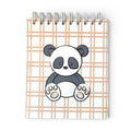 Bloco de Argolas Liso Panda com 50 Folhas | Cucawik