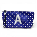 Bolsa Grande Impermeável Alex Azul Letra A | Cucawik