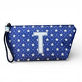 Bolsa Grande Impermeável Alex Azul Letra T | Cucawik