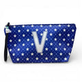 Bolsa Grande Impermeável Alex Azul Letra V | Cucawik