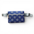 Bolsa de Cintura Impermeável Flower Estrelas Brancas Ganga