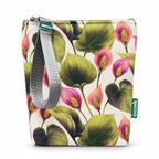 Bolsa Isotérmica para Snacks Antúrios Lilás Verde