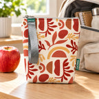 Bolsa isotérmica para snacks Plantas Bege Castanho em ambiente de dia a dia