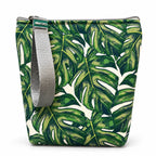 Bolsa Isotérmica para Snacks Plantas Monstera Verde