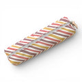 Bolsa Estojo Impermeável Lola Chevron Rosa Cinzento Dourado