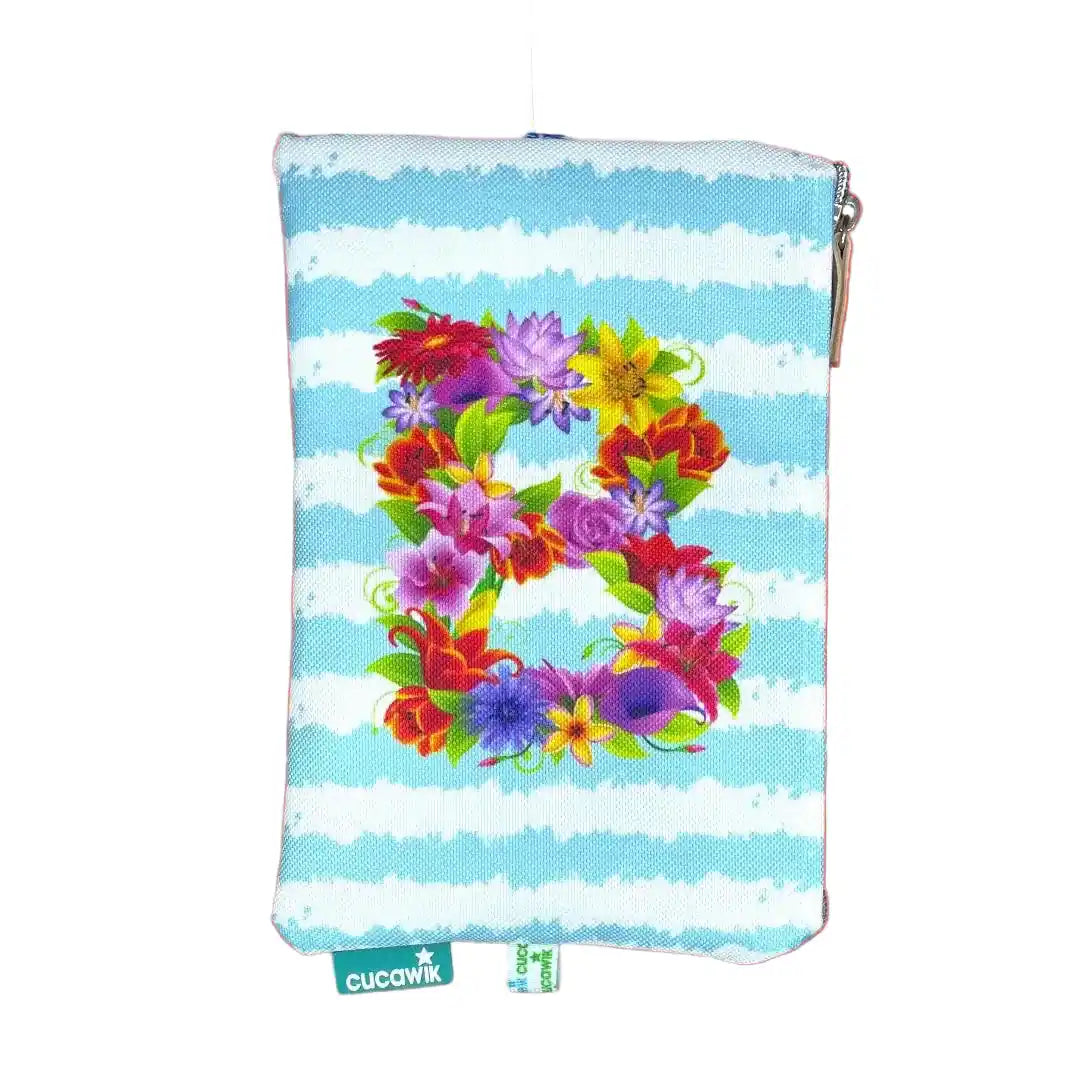 BOLSA/ESTOJO POPPY FLORES - Cucawik