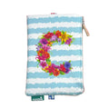 Bolsa Estojo com Letra de Flores C "Poppy"| Cucawik