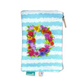 Bolsa Estojo com Letra de Flores D "Poppy" | Cucawik
