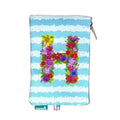 Bolsa Estojo com Letra de Flores H "Poppy" | Cucawik