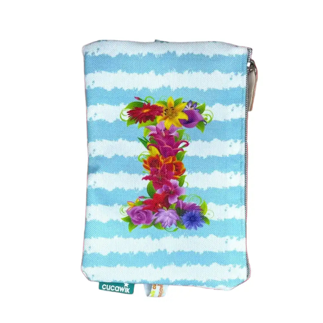 BOLSA/ESTOJO POPPY FLORES - Cucawik