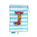 Bolsa Estojo com Letra de Flores J "Poppy" | Cucawik