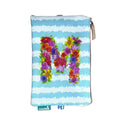 Bolsa Estojo com Letra de Flores M "Poppy" | Cucawik