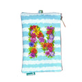 Bolsa Estojo com Letra de Flores N "Poppy" | Cucawik