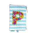 Bolsa Estojo com Letra de Flores P "Poppy" | Cucawik